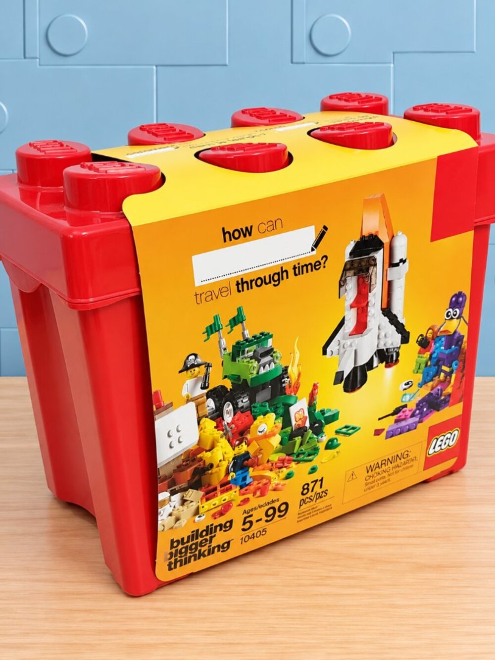LEGO Mission to Mars Set 10405 Basic Building Blocks Tub Bucket Classic Set NEW